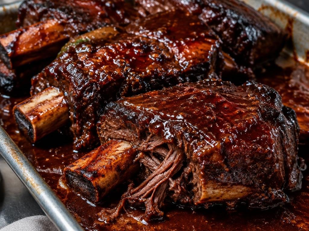 BBQ Slow-Cooked Short Ribs